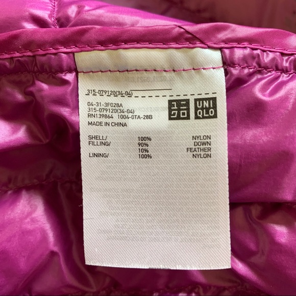 UNI QLO Ultra light down vest￼ - Picture 5 of 7